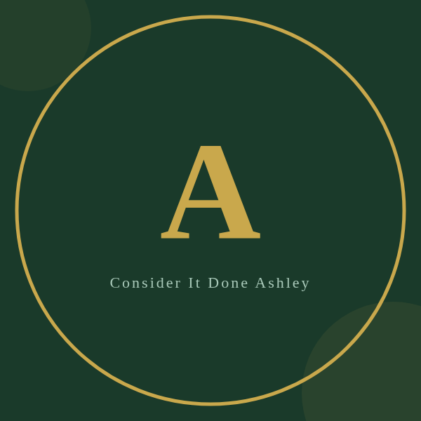 Consider It Done Ashley logo